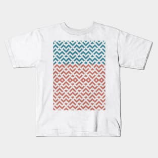 Rose and Gold Marble Pattern Kids T-Shirt